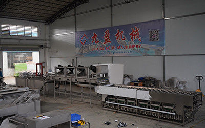 Guangzhou Jiuying Food Machinery Co.,Ltd productielijn van de fabrikant