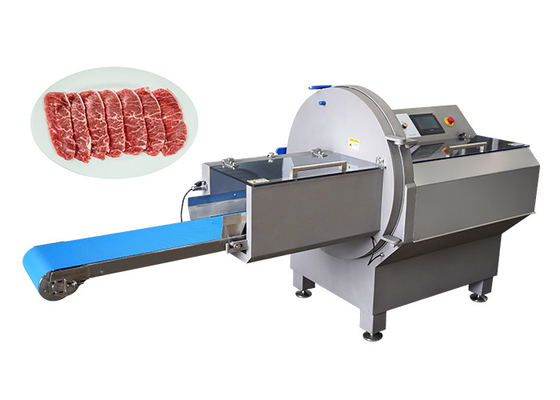 4.85KW industriële van de de Houdersprecisie van de Vleessnijmachine Intelligente het Gedeeltesnijder voor Rundvleesbacon