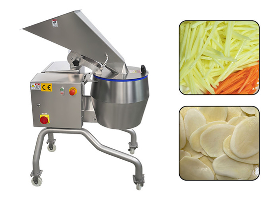 SUS 304 van het de Plantaardige Verwerkingsmateriaal van 1000KG/H Centrifugaal de Aardappelsnijmachine en Ontvezelmachine