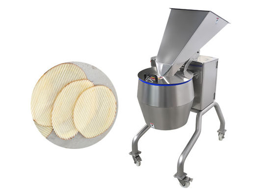Centrifuge aardappel V-Snip Slice Chips Snijmachine 1000kg/H Met Grote Invoer