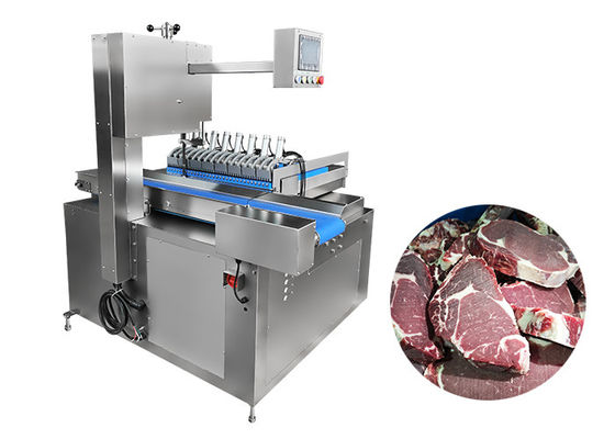 High Speed Double Saw Blades Frozen Meat Band Saw Cutting Machine met grote invoer