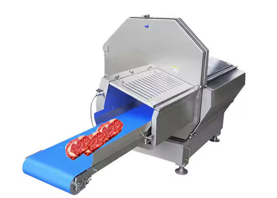 Horizontale model vlees snijmachine met industriële voor het snijden van rundvlees varkens spek