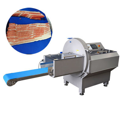 Horizontale JY-25K vleessnipper en portiebeheersmachine om bevroren rundvlees te snijden voor vleesverwerker