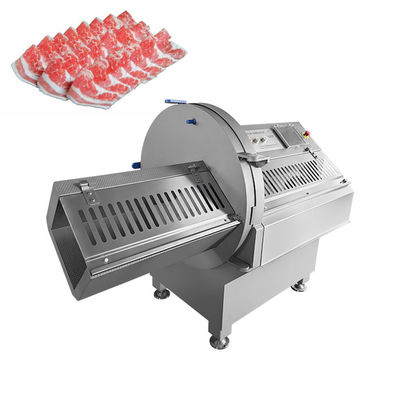Hoge Snelheid Nauwkeurige Snijmachine voor Bevroren Vlees met Bot en Zonder Bot met Gebruiksvriendelijk Touchscreen