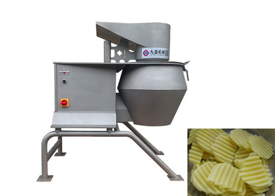 380V 3 Ton Per Hour Commercial Potato-de Machine van de Plakrasp