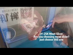 JY-25K Bevroren vlees snijmachine en portiecontrole machine