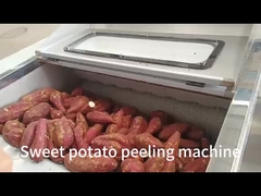 Energiebesparende schilmachine voor groenten en fruit voor de voedingsindustrie